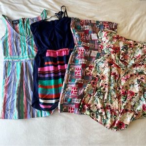 Set of surf brand dresses. Roxy, oNeill, Ezekiel, Insight, M